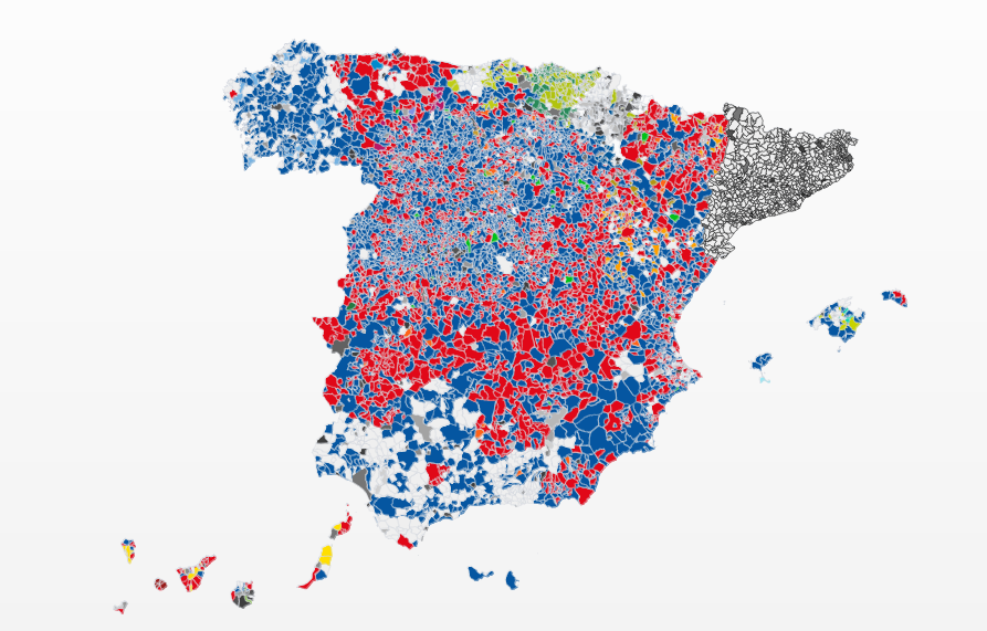 Elecciones locales 2023 - mapa